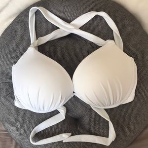 White VS Padded Bikini Top -Size 32DD